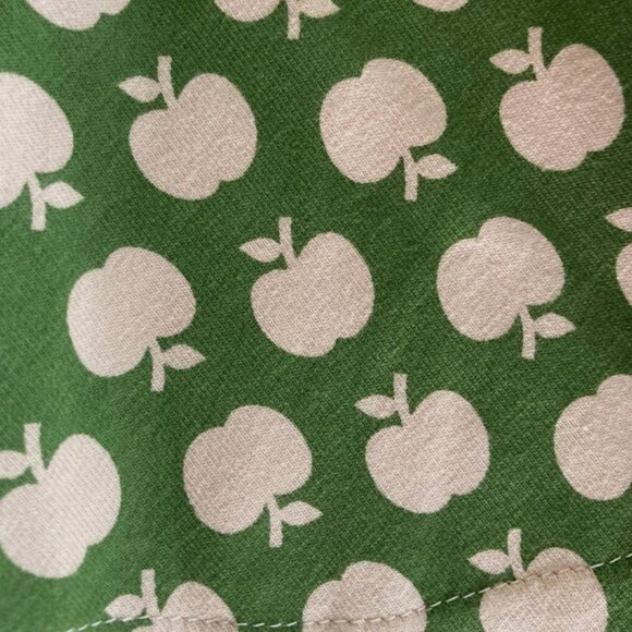 Effie's Heart Sigrid Dress Large - Green Apple print - Picture 2 of 2